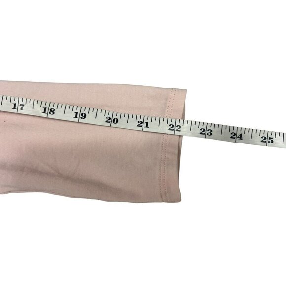 Calvin Klein Women's Soft Pink Long Sleeve Top - Picture 5 of 6